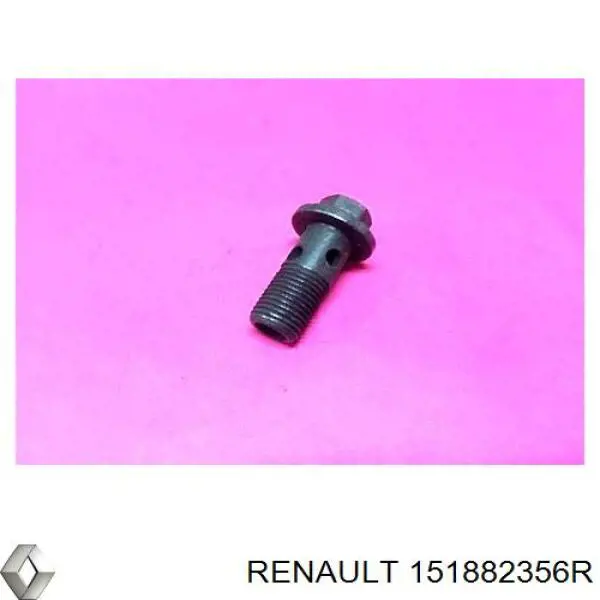 151882356R Renault (RVI) parafuso de tubo de turbina de fornecimento de óleo