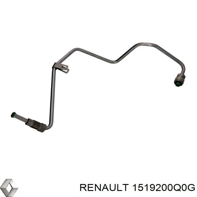 1519200Q0G Renault (RVI) tubo (mangueira de fornecimento de óleo de turbina)