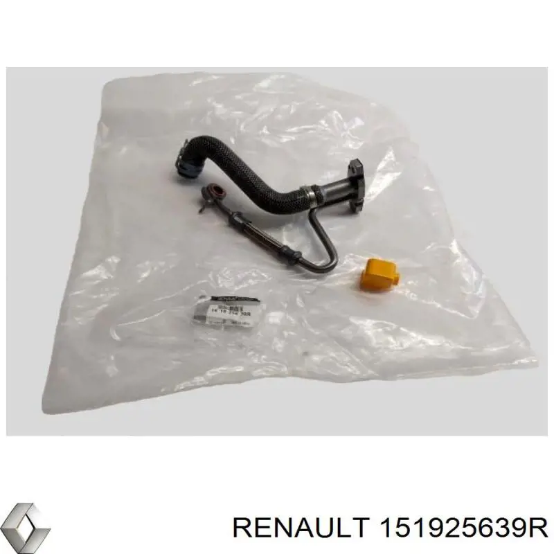 151925639R Renault (RVI) tubo (mangueira de fornecimento de óleo de turbina)