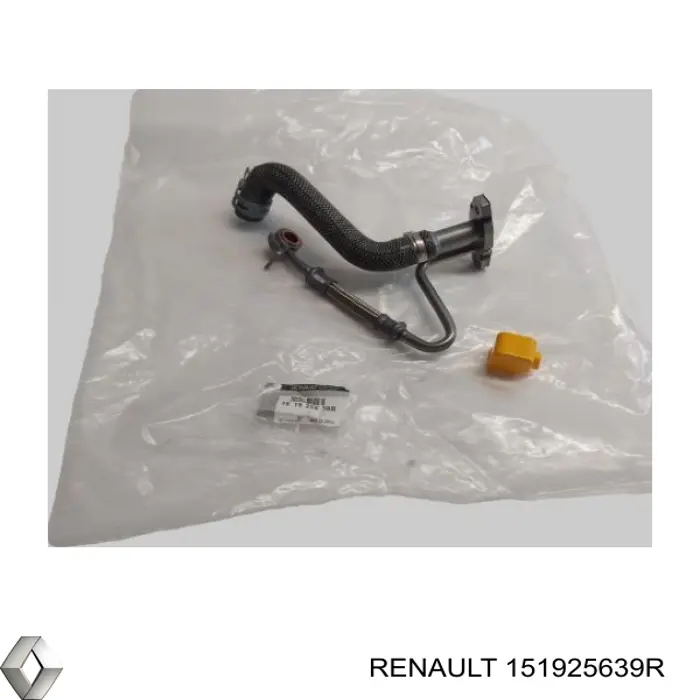 Трубка (шланг) подачи масла к турбине Renault (RVI) 151925639R цена, от 76.82 USD