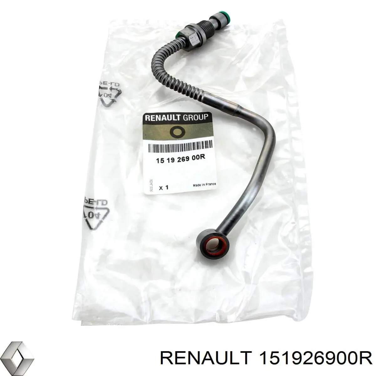 151926900R Renault (RVI) tubo (mangueira de fornecimento de óleo de turbina)