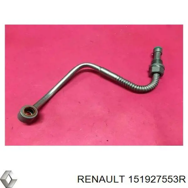 151927553R Renault (RVI) tubo (mangueira de fornecimento de óleo de turbina)