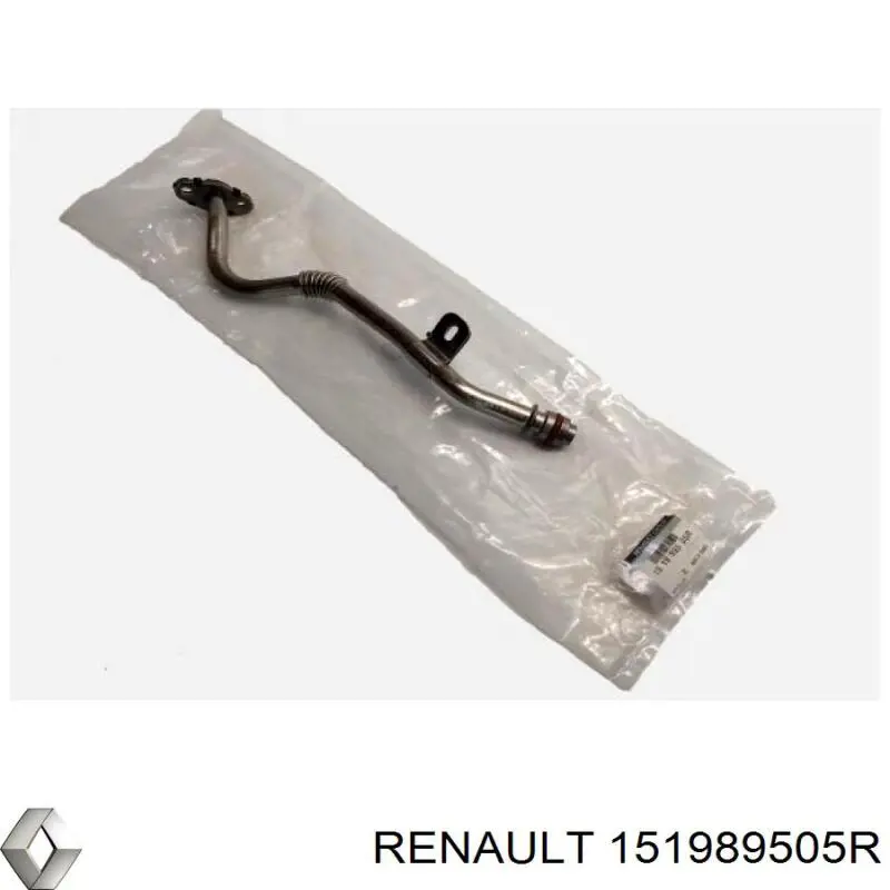 151989505R Renault (RVI) трубка (шланг отвода масла от турбины)