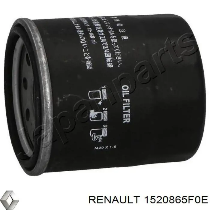 Масляный фильтр 1520865F0E Renault (RVI)