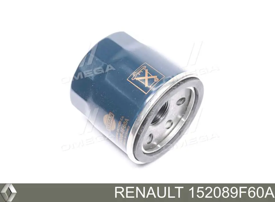 152089F60A Renault (RVI) масляный фильтр