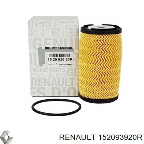 Filtro de aceite 152093920R Renault (RVI)