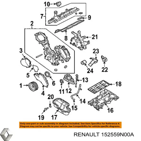  152559N00A Renault (RVI)