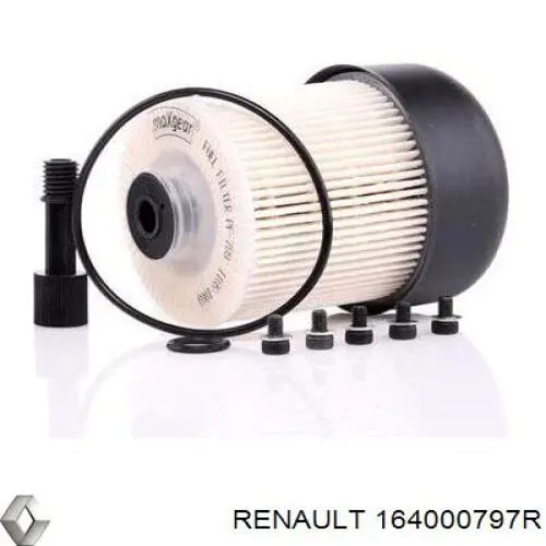 Фильтр тонкой очистки топлива Renault (RVI) 164000797R цена, от 13.81 USD
