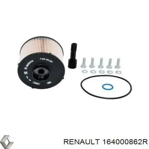 Топливный фильтр на Renault Dokker (Рено Докер)