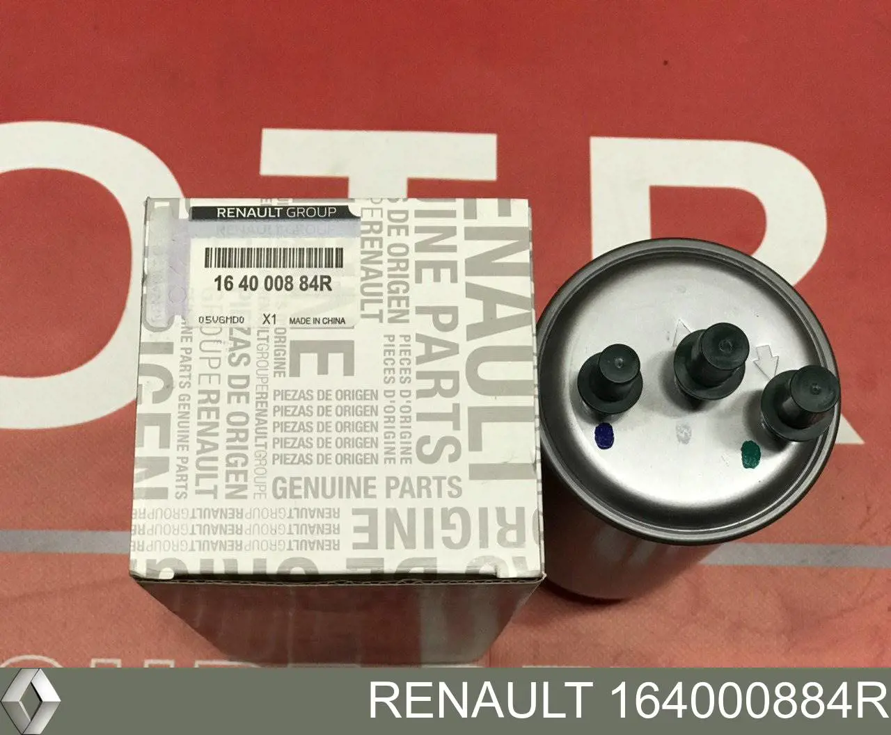 Compre 164000884R Renault (RVI) Filtro de combustível