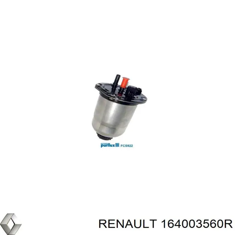 Топливный фильтр 164003560R Renault (RVI)
