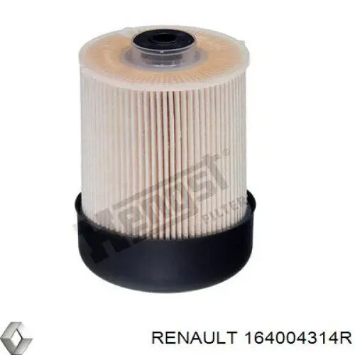 164004314R Renault (RVI) caixa de filtro de combustível
