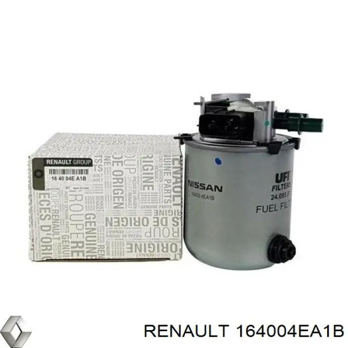 Фильтр тонкой очистки топлива Renault (RVI) 164004EA1B цена, от 52.00 USD