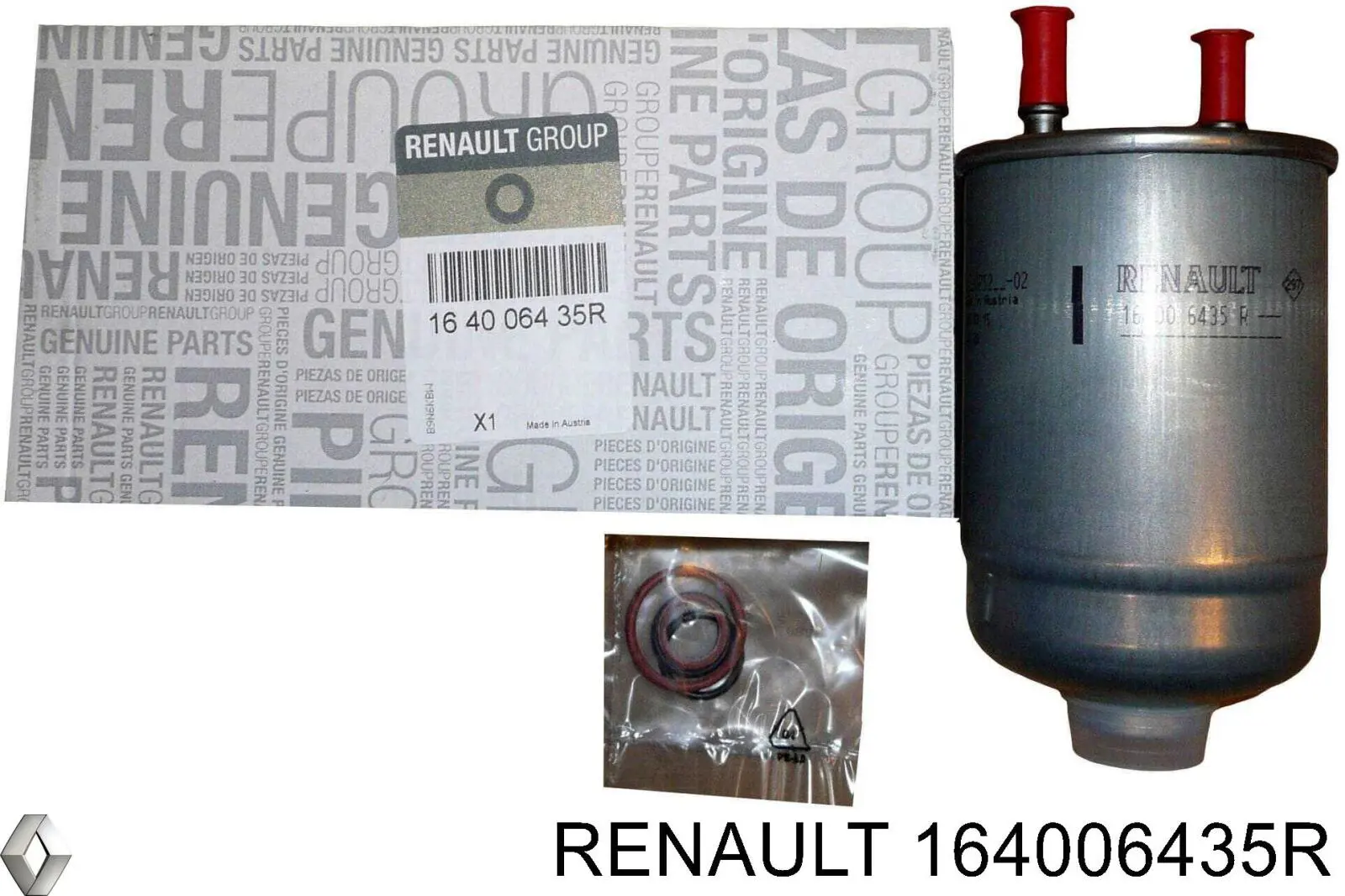 Фильтр тонкой очистки топлива Renault (RVI) 164006435R цена, от 47.80 USD