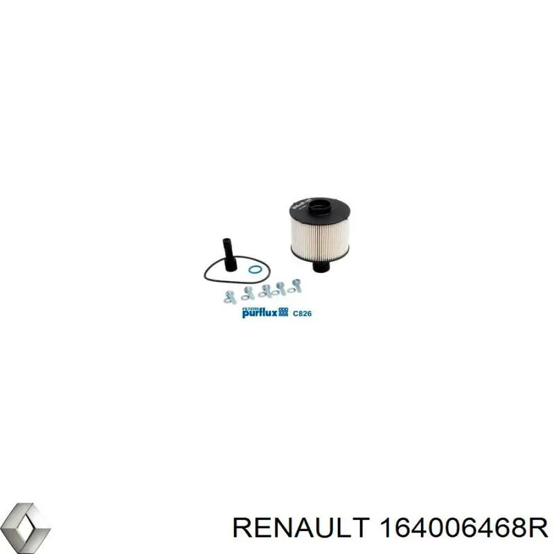 Фильтр тонкой очистки топлива Renault (RVI) 164006468R цена, от 13.86 USD