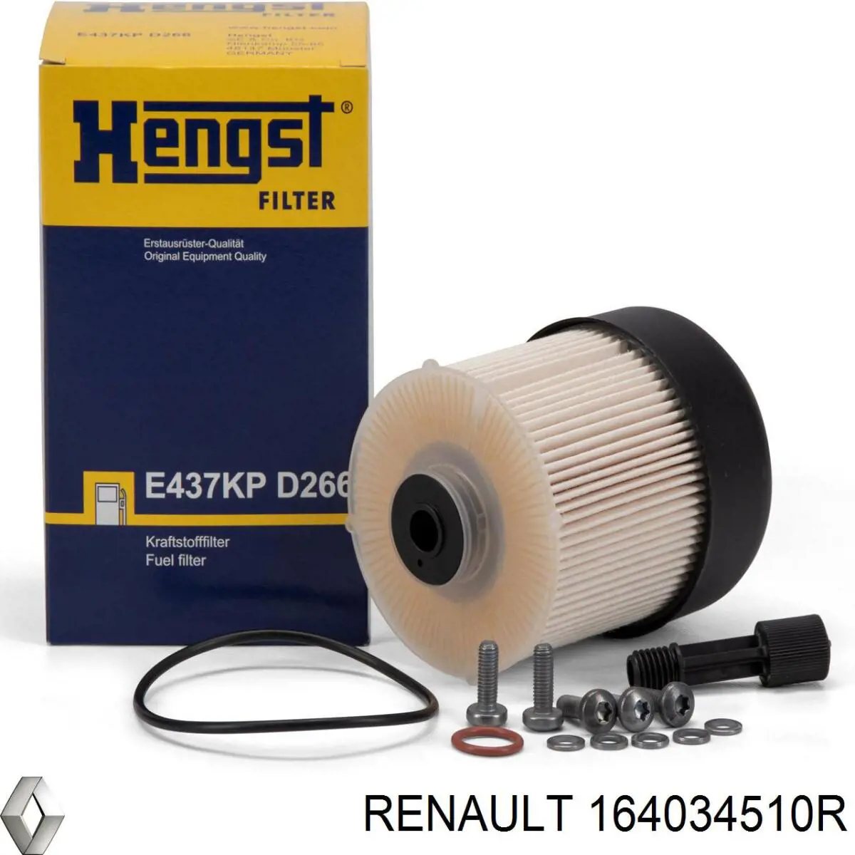 Фильтр тонкой очистки топлива Renault (RVI) 164034510R цена, от 14.80 USD