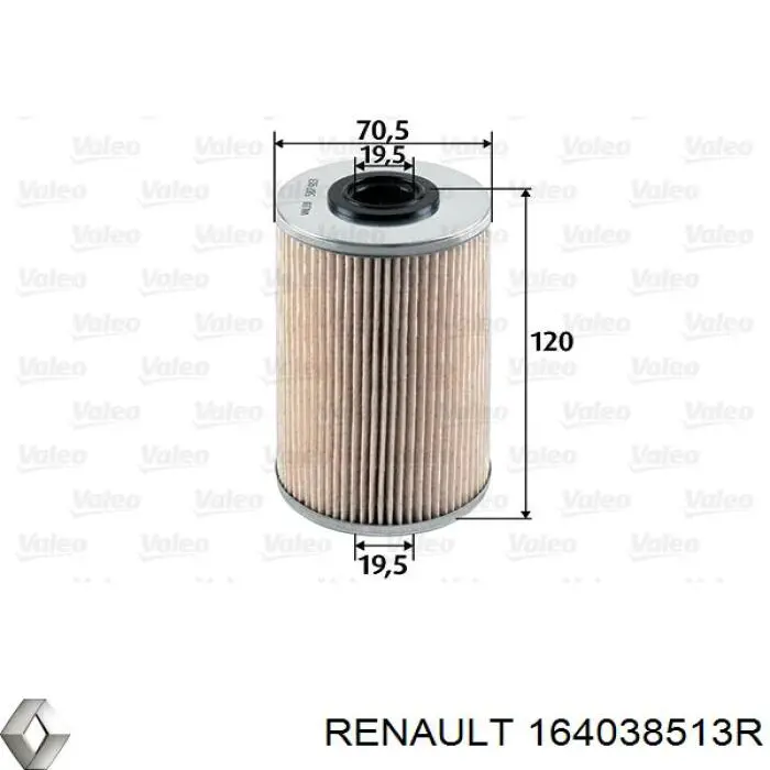 Фильтр топливный Renault (RVI) 164038513R