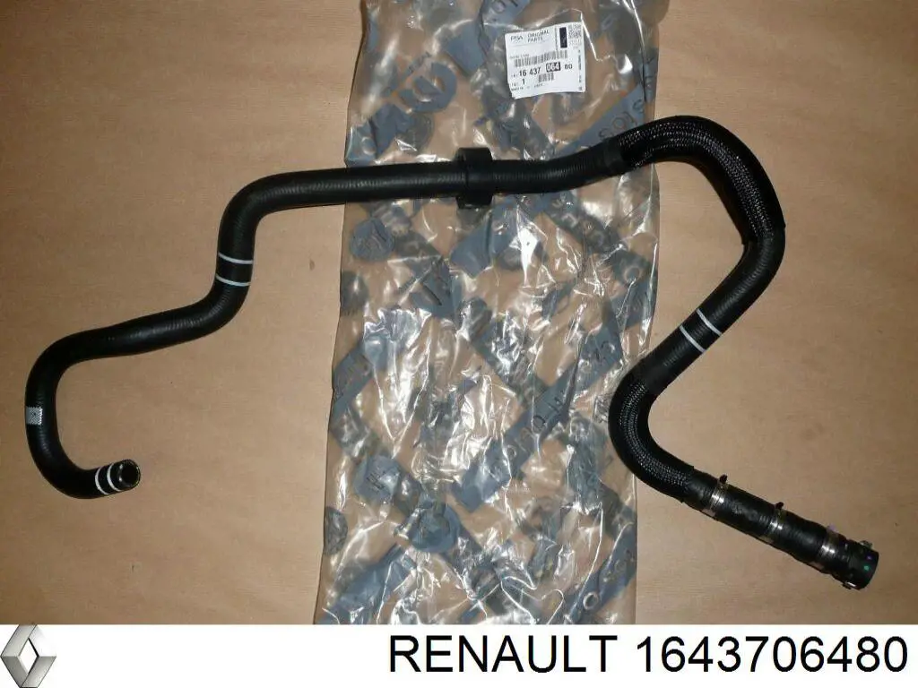 1643706480 Renault (RVI) Шланг радиатора печки