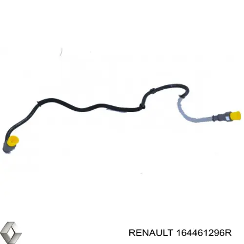 164467191R Renault (RVI) tubo de combustível, desde o filtro até a bomba