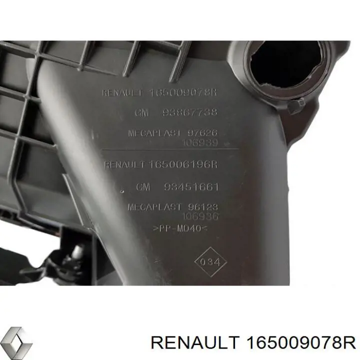 Compre Caixa de filtro de ar Renault Trafic 3