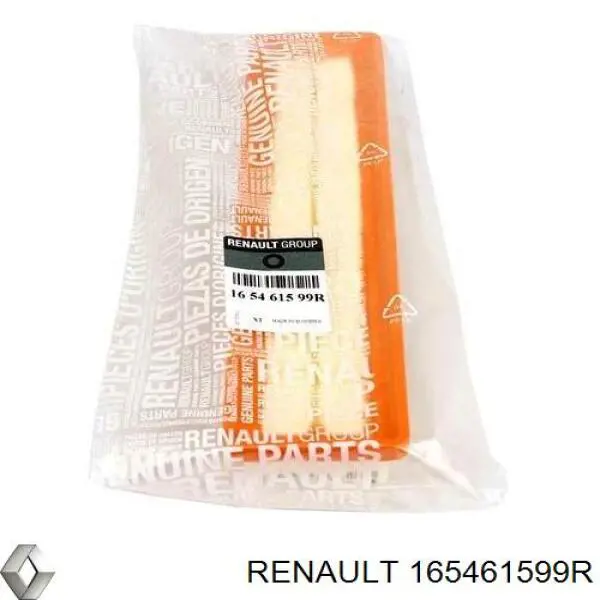 165461599R Renault (RVI) filtro de ar