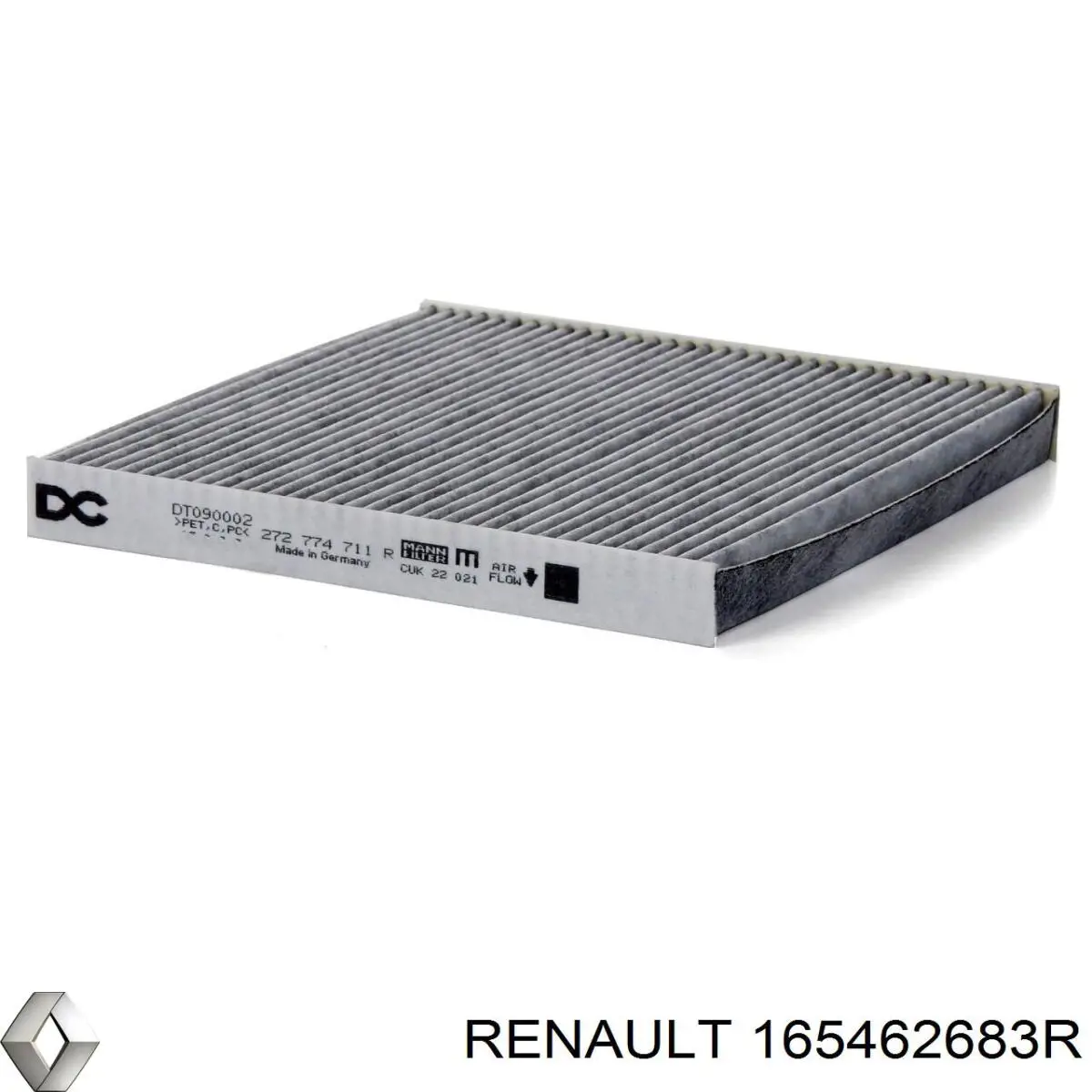 Купить 165462683R Renault (RVI) Автомобильный фильтр воздуха