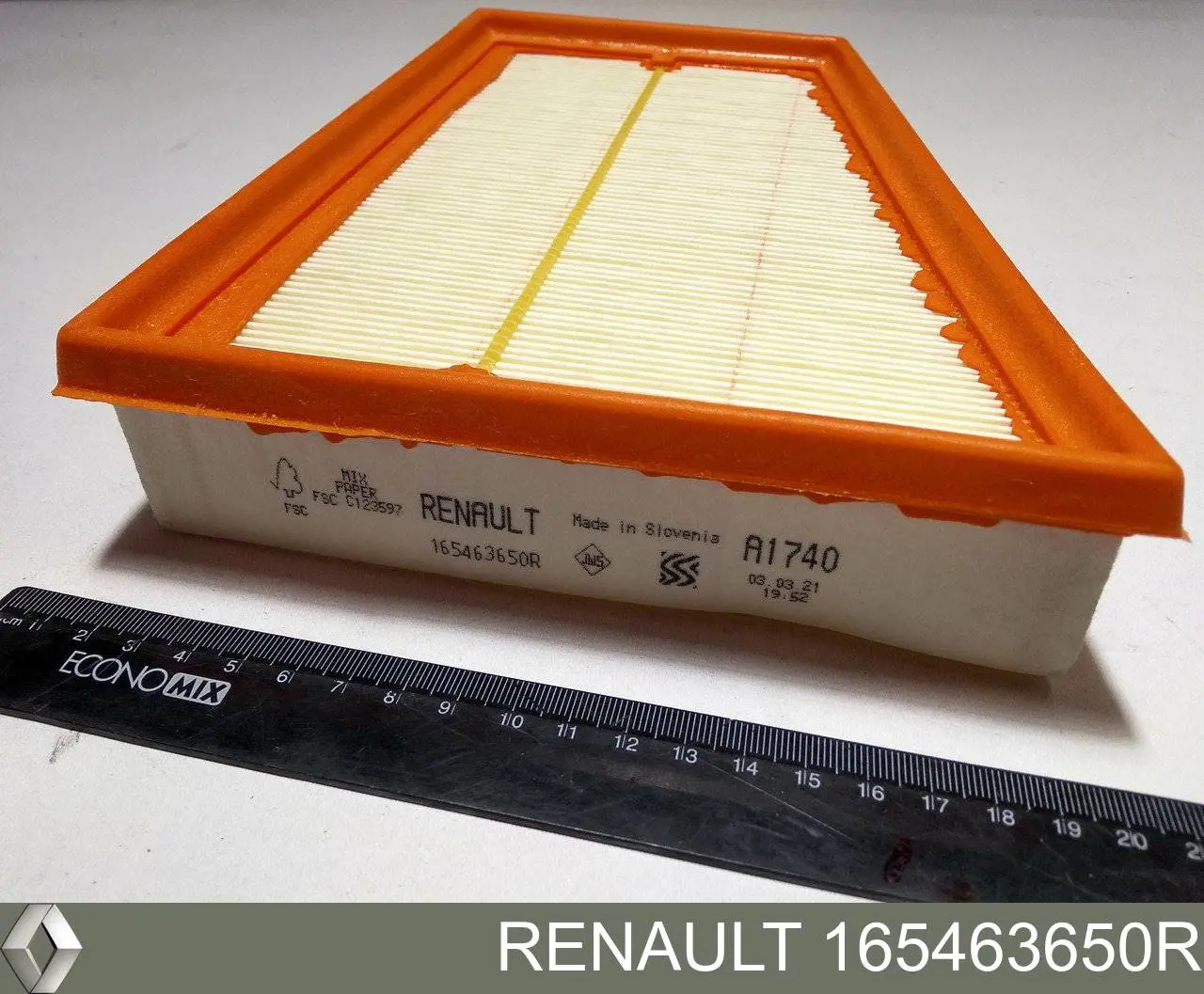 Элемент воздушного фильтра Renault (RVI) 165463650R цена, от 8.82 USD