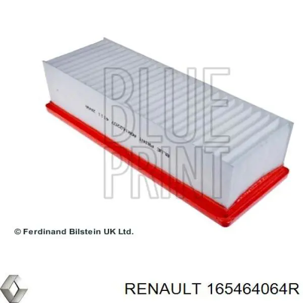 Купить 165464064R Renault (RVI) Автомобильный фильтр воздуха