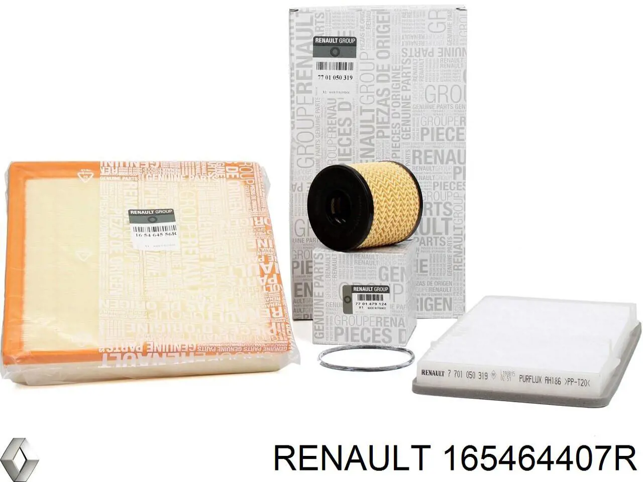 Купить 165464407R Renault (RVI) Автомобильный фильтр воздуха