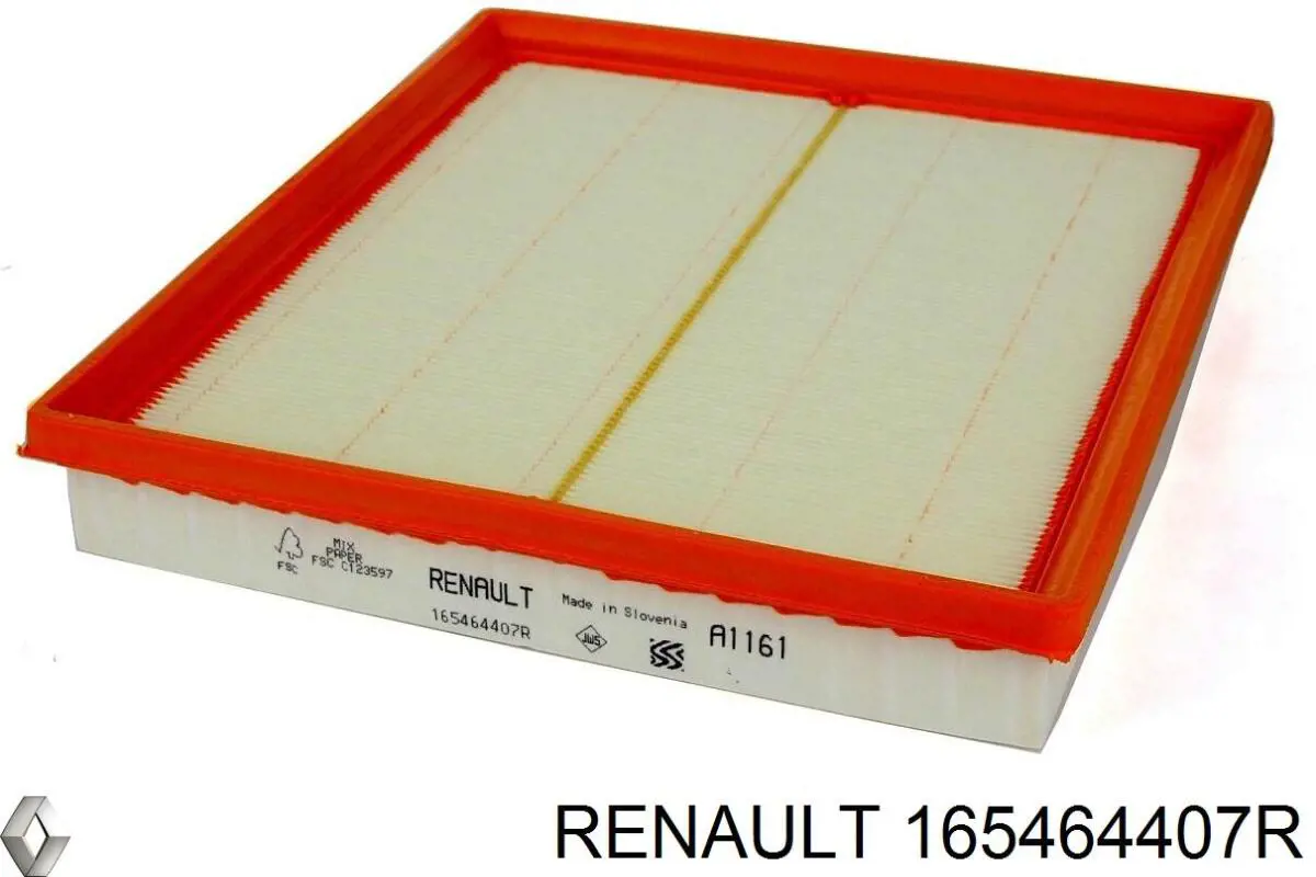 165464407R Renault (RVI) filtro de ar