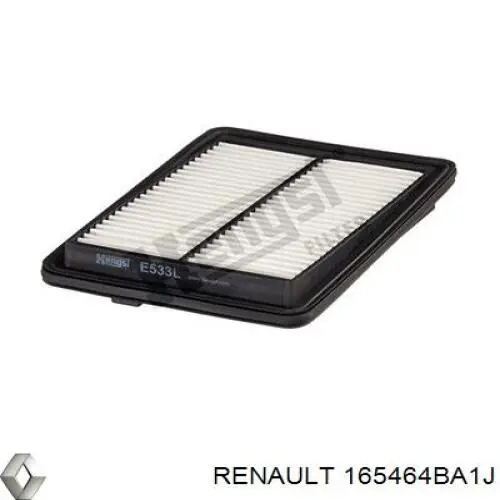 Воздушный фильтр 165464BA1J Renault (RVI)