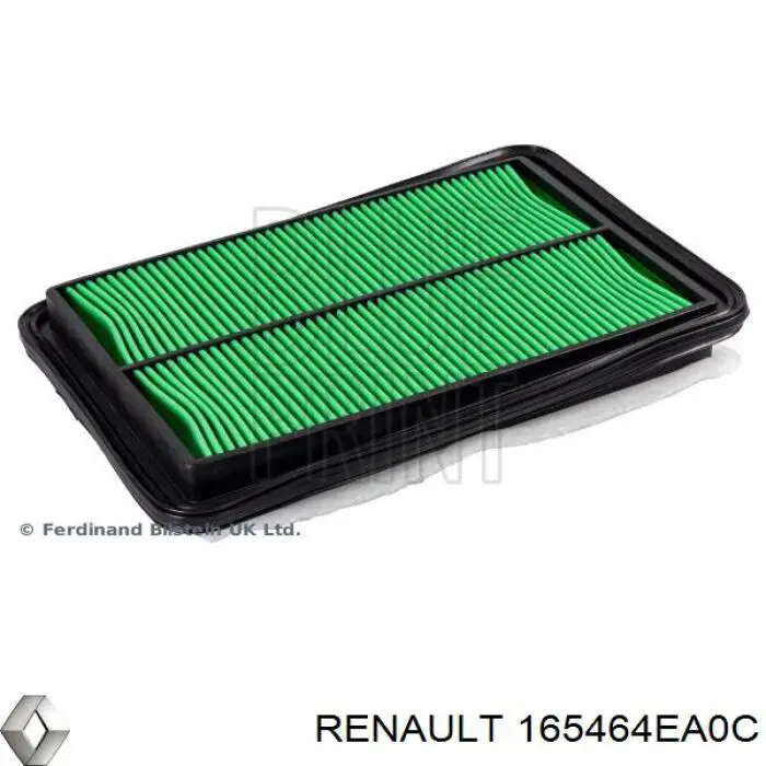 165464EA0C Renault (RVI) Воздушный фильтр двигателя