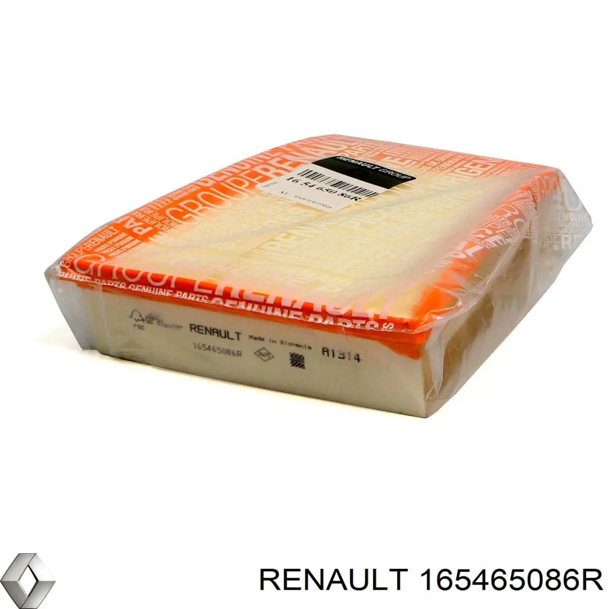 Filtro de aire 165465086R Renault (RVI)