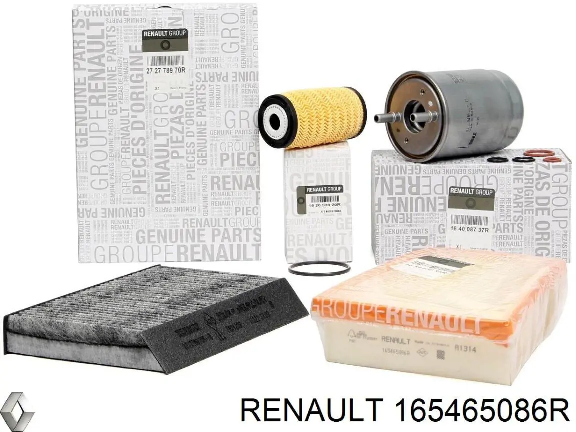 Воздушный фильтр 165465086R Renault (RVI)