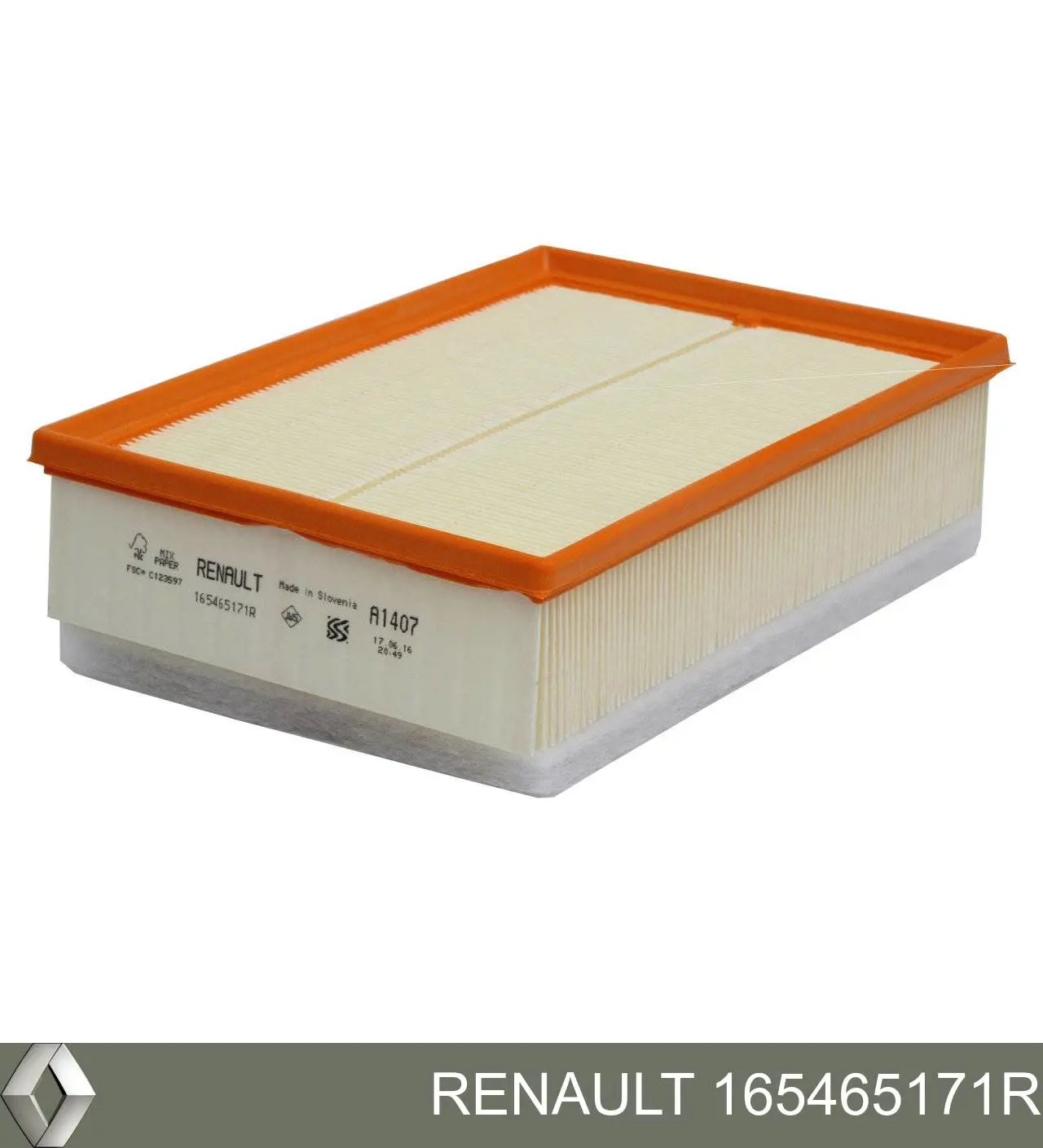 Элемент воздушного фильтра Renault (RVI) 165465171R цена, от 18.70 USD