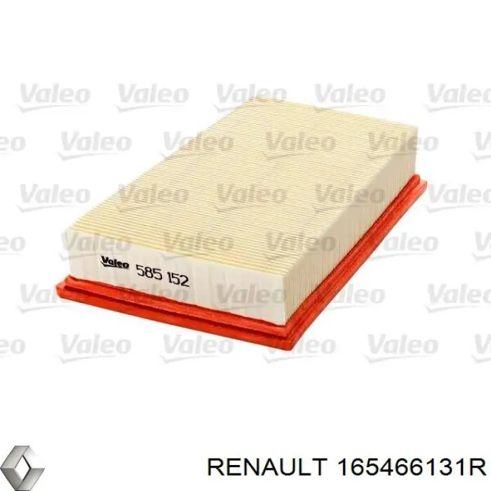 Купить 165466131R Renault (RVI) Автомобильный фильтр воздуха