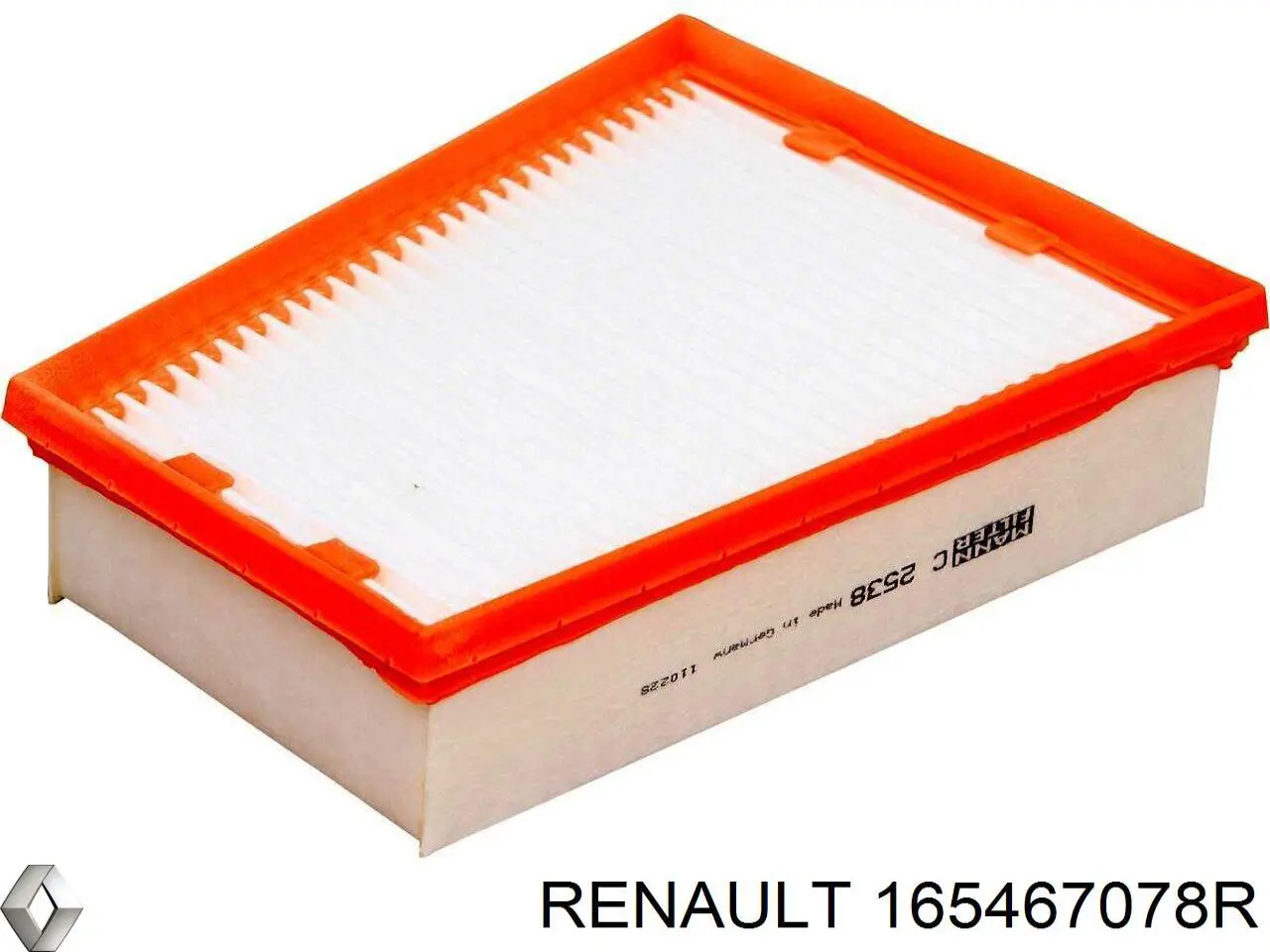 Купить 165467078R Renault (RVI) Автомобильный фильтр воздуха