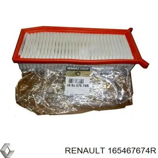 Купить 165467674R Renault (RVI) Автомобильный фильтр воздуха