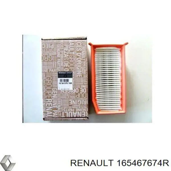 Воздушный фильтр 165467674R Renault (RVI)