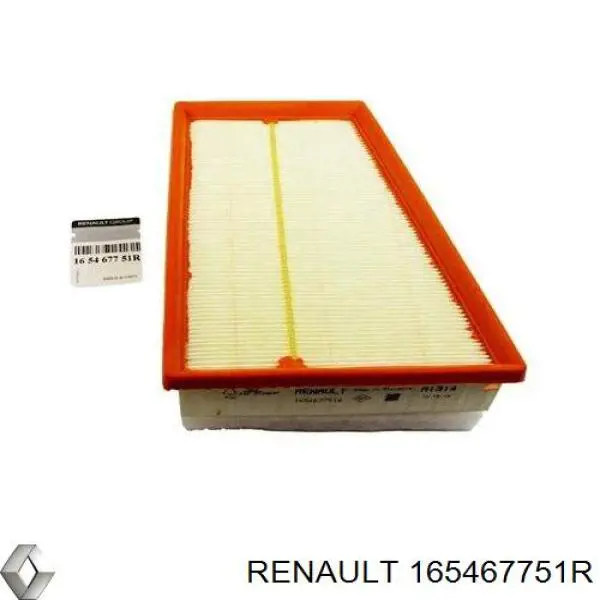 Воздушный фильтр 165467751R Renault (RVI)