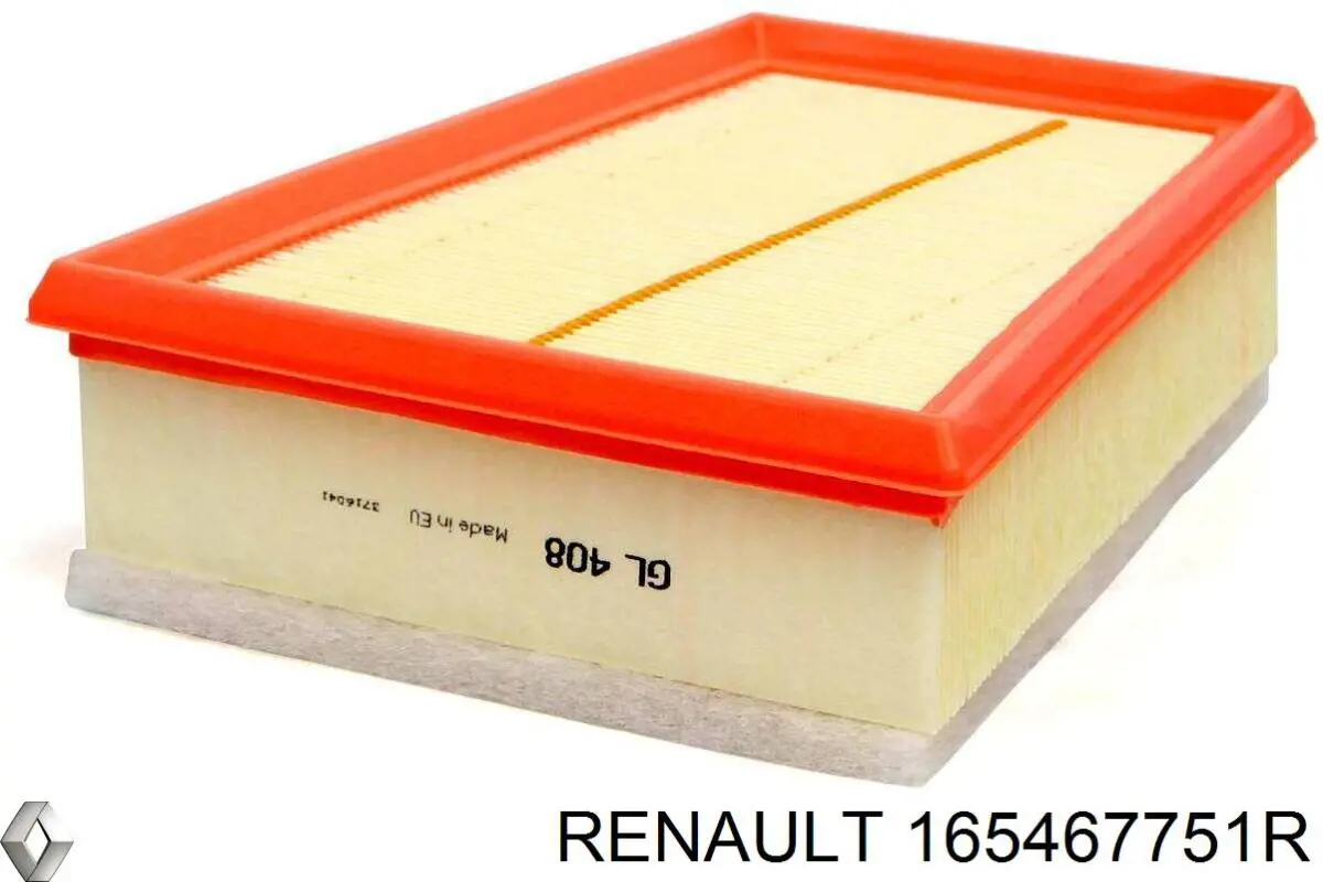 Filtro de aire 165467751R Renault (RVI)