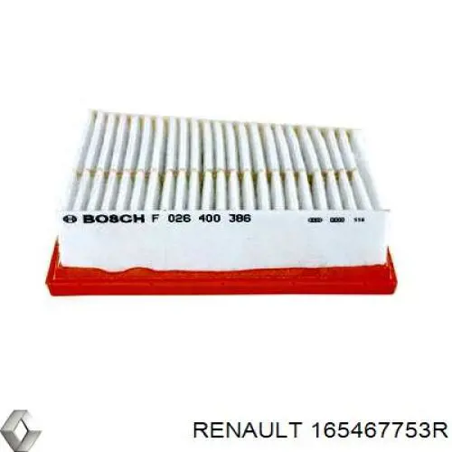 Элемент воздушного фильтра Renault (RVI) 165467753R цена, от 12.88 USD