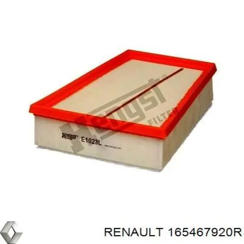 Filtro de aire 165467920R Renault (RVI)