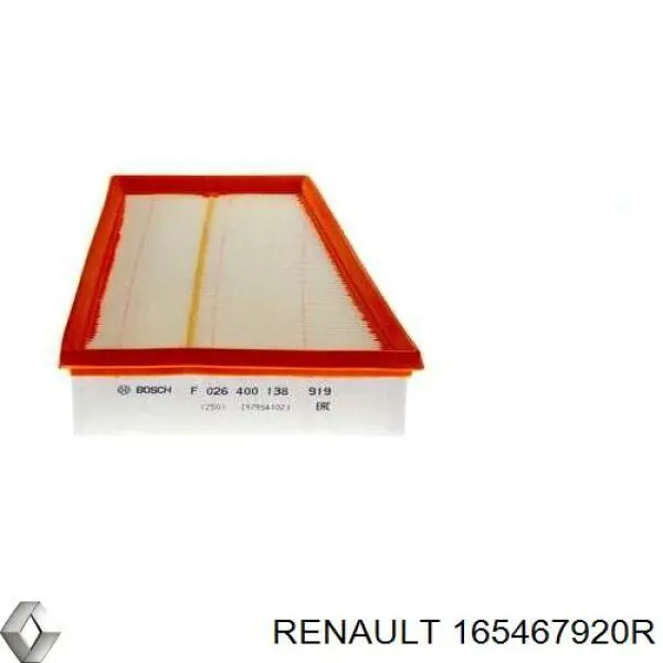 Элемент воздушного фильтра Renault (RVI) 165467920R цена, от 8.39 USD