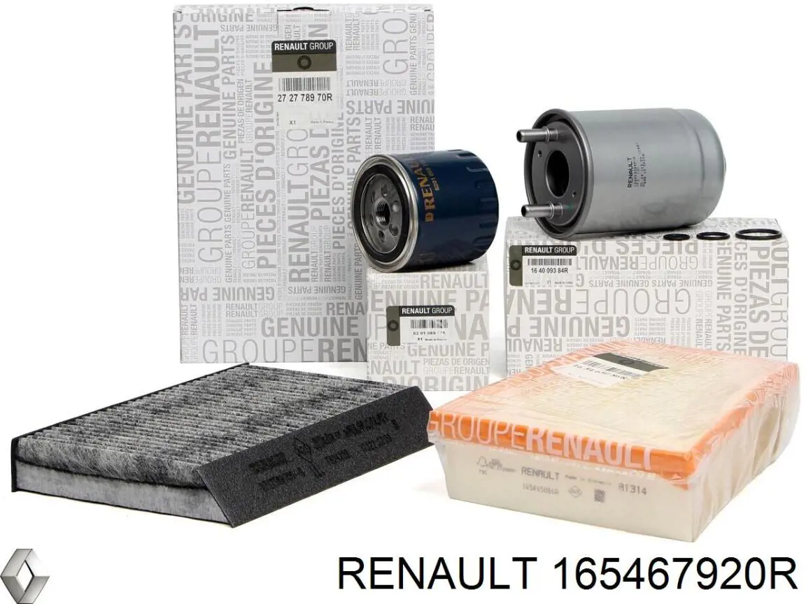 Купить 165467920R Renault (RVI) Автомобильный фильтр воздуха