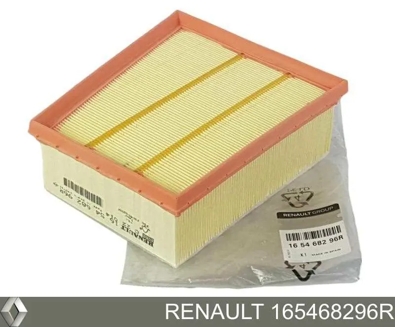 165468296R Renault (RVI) filtro de ar