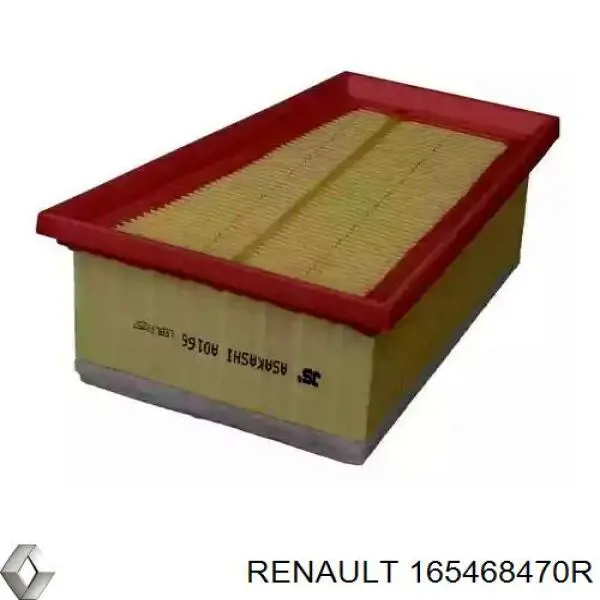 165468470R Renault (RVI) filtro de ar