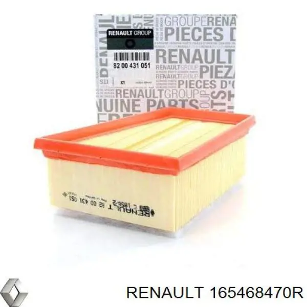 Воздушный фильтр 165468470R Renault (RVI)