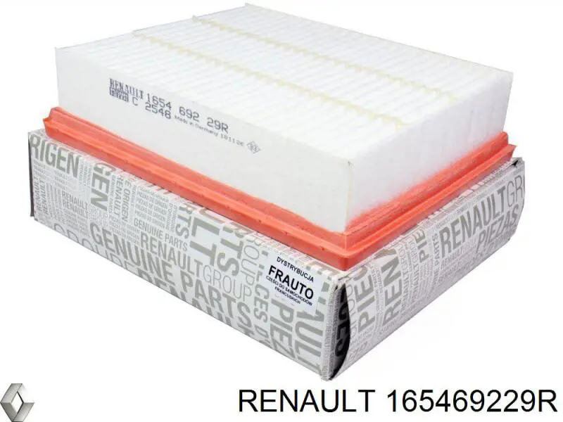 Воздушный фильтр 165469229R Renault (RVI)