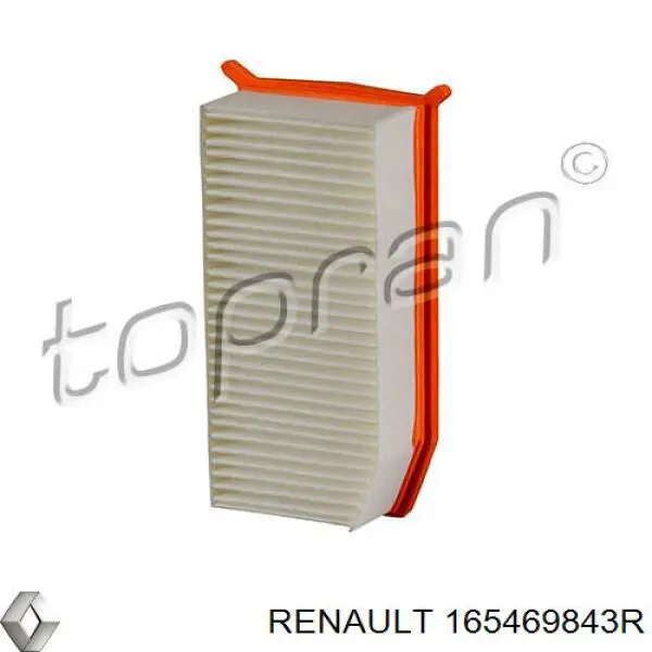 Купить 165469843R Renault (RVI) Автомобильный фильтр воздуха